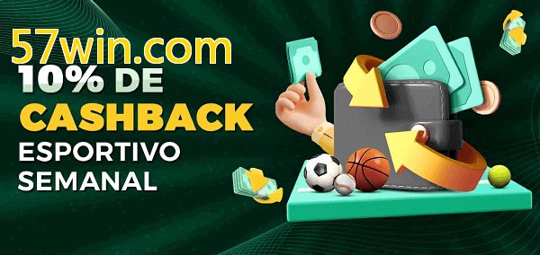 10% de bônus de cashback na 57win.com